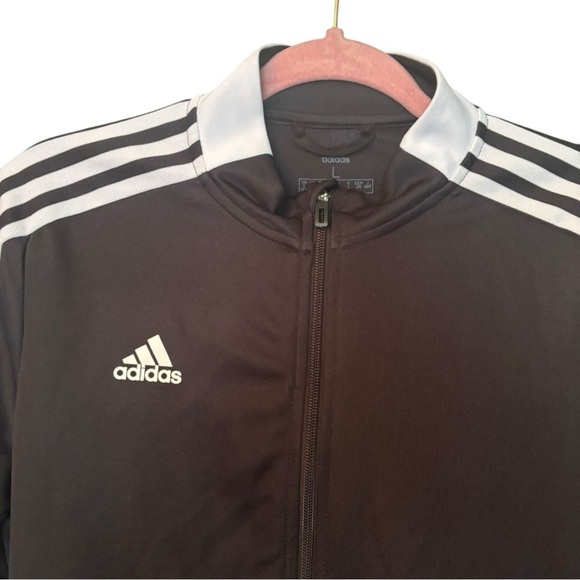 Adidas Black Performance Jacket Size Large (L) - Picture 4 of 6